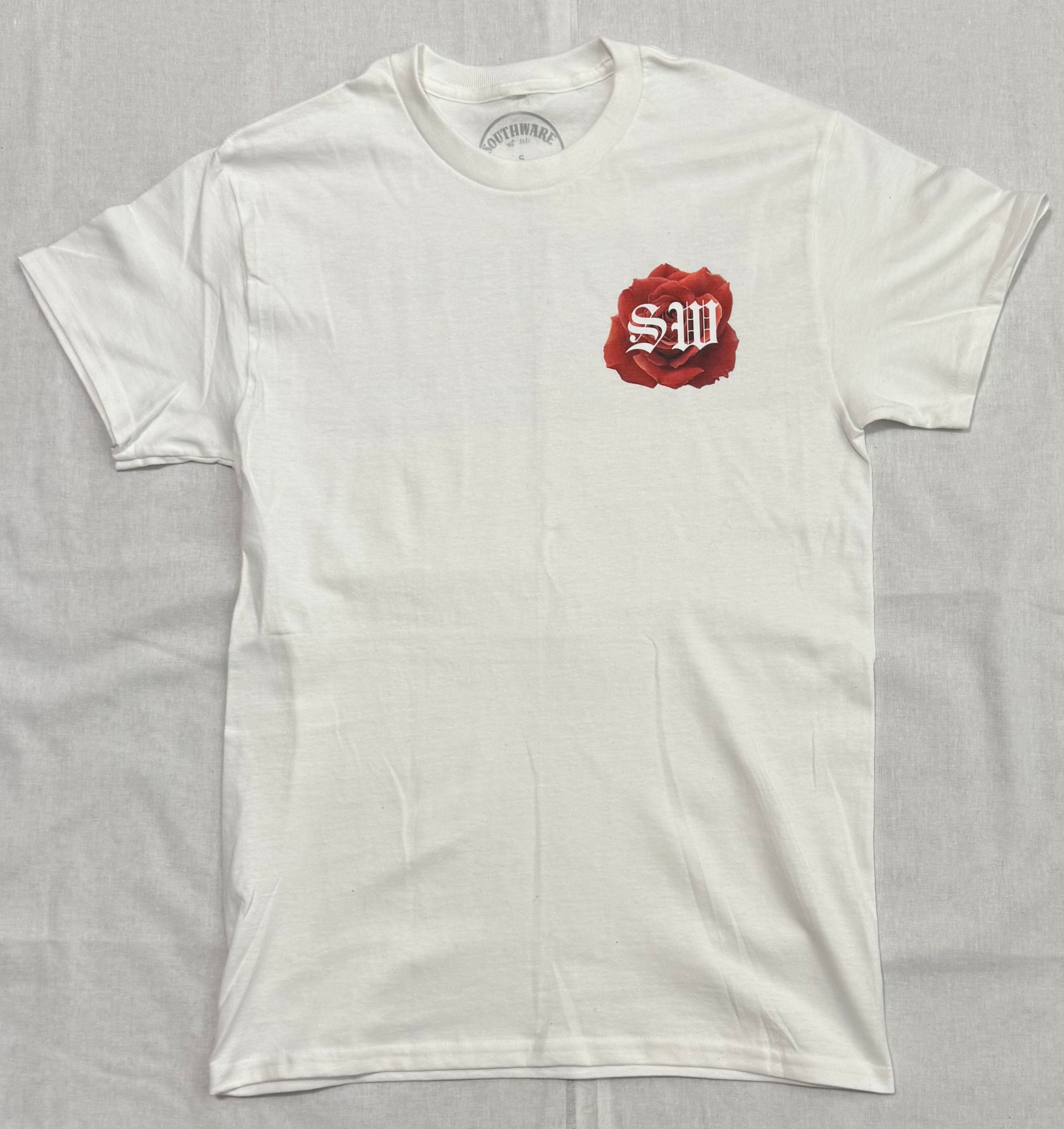 Southware bleeding roses graphic t-shirt