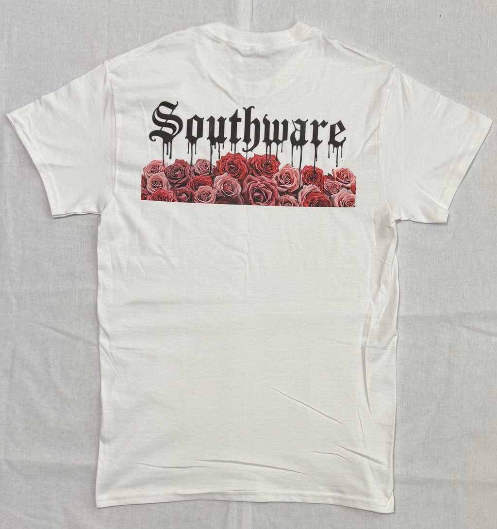 Southware bleeding roses graphic t-shirt