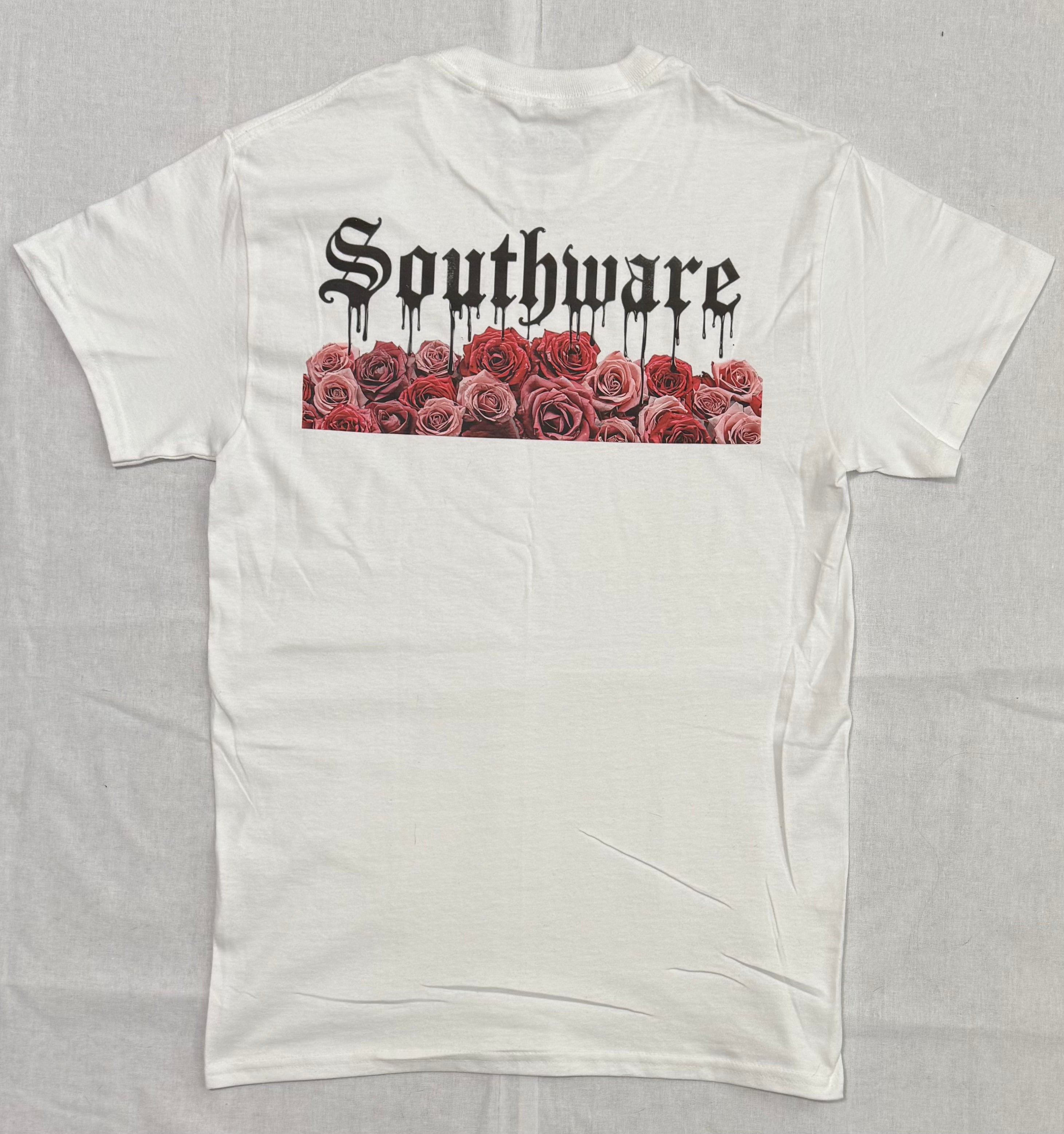 Southware bleeding roses graphic t-shirt